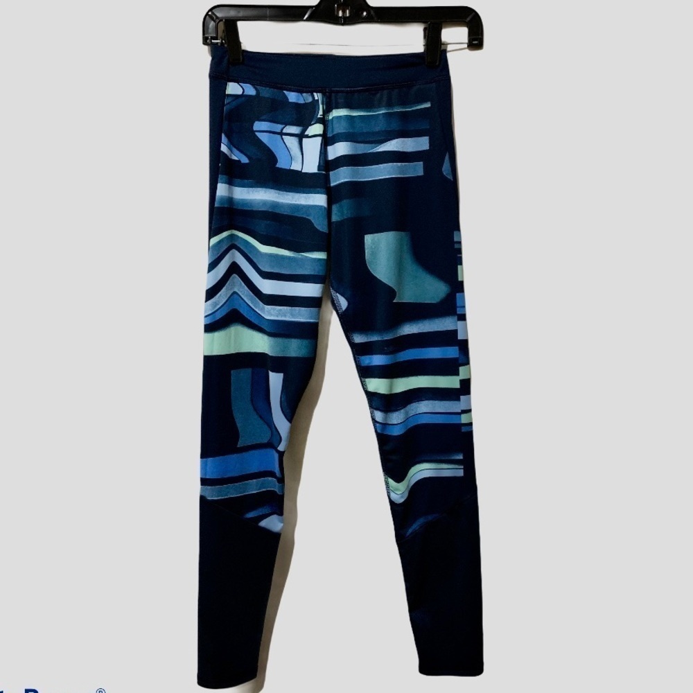 Adidas girl leggings navy size 14